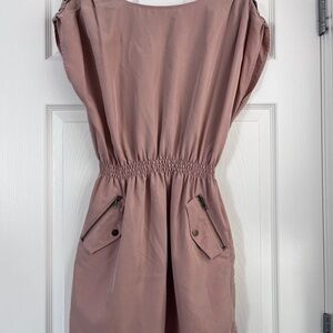 Short/Off-the-Shoulder Mauve Dress